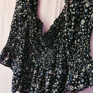 Nasty Gal Plus, Cottagecore Floral Blouse